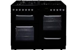 Bush BCL100DFB Dual Fuel Range Cooker- Black